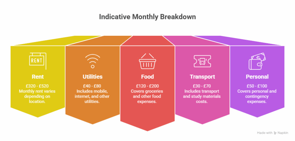 indicative monthly breakdown